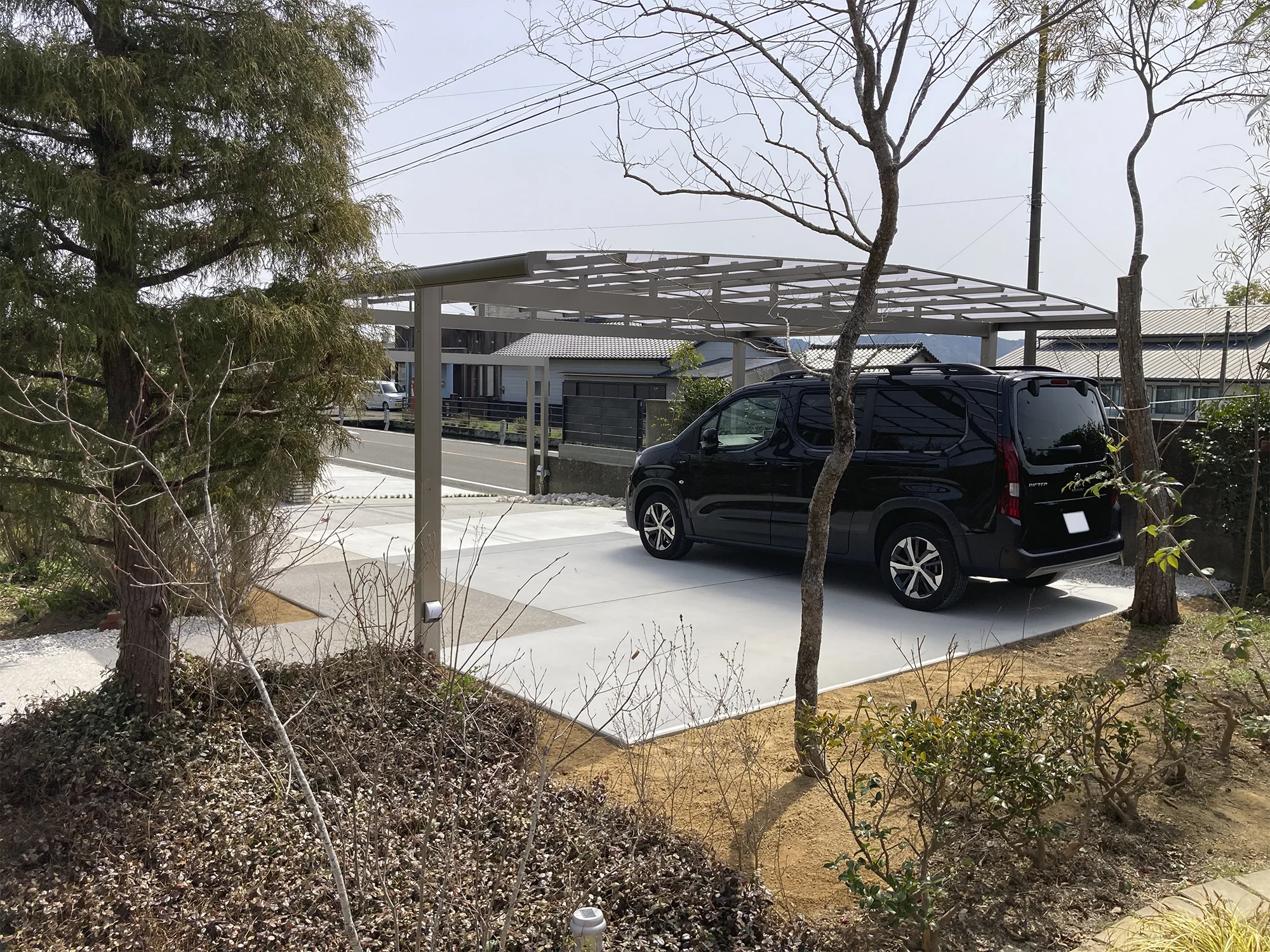 O様邸 セミクローズ外構 リフォーム 施工事例3