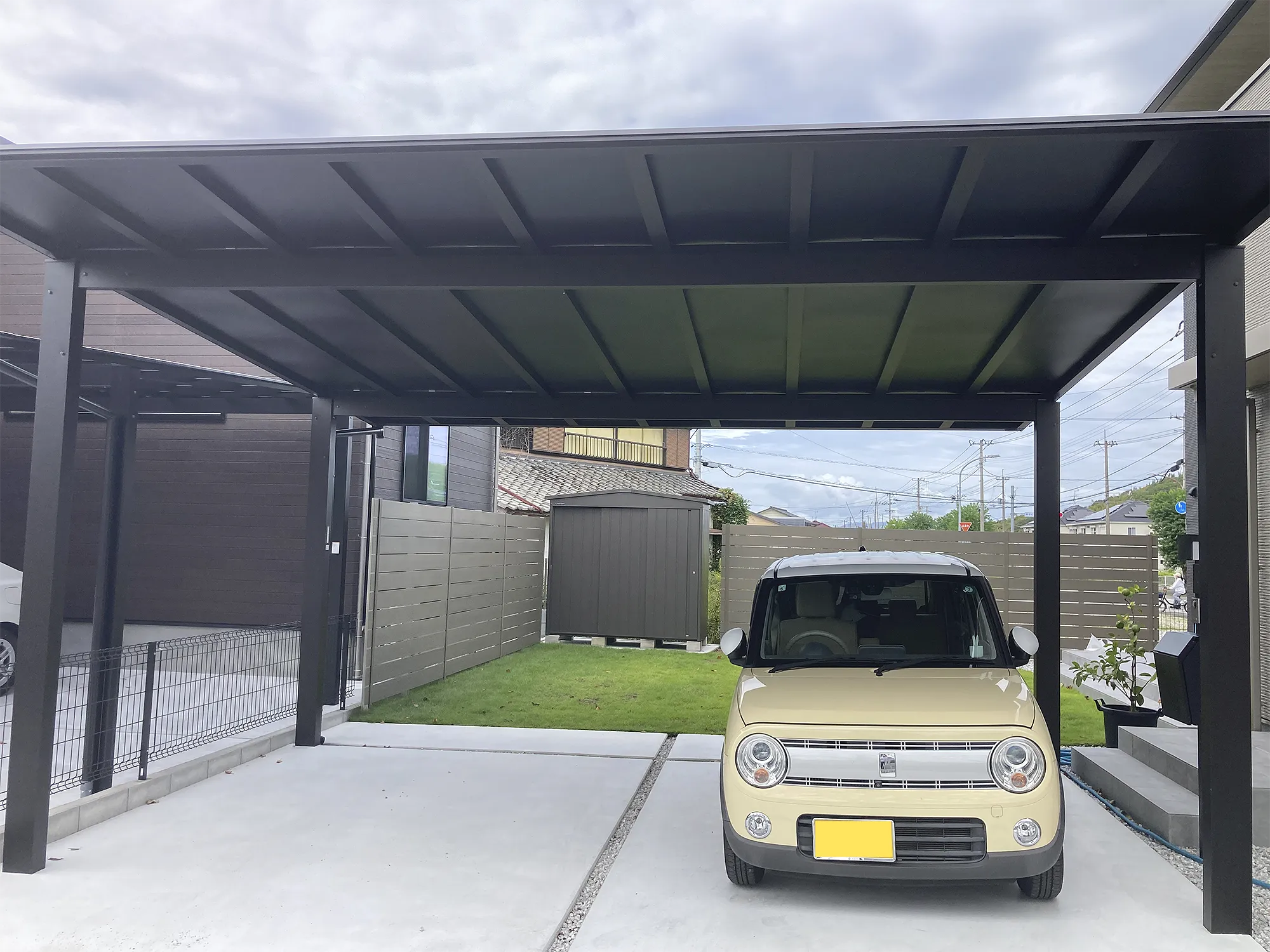 S様邸 オープン外構 施工事例2